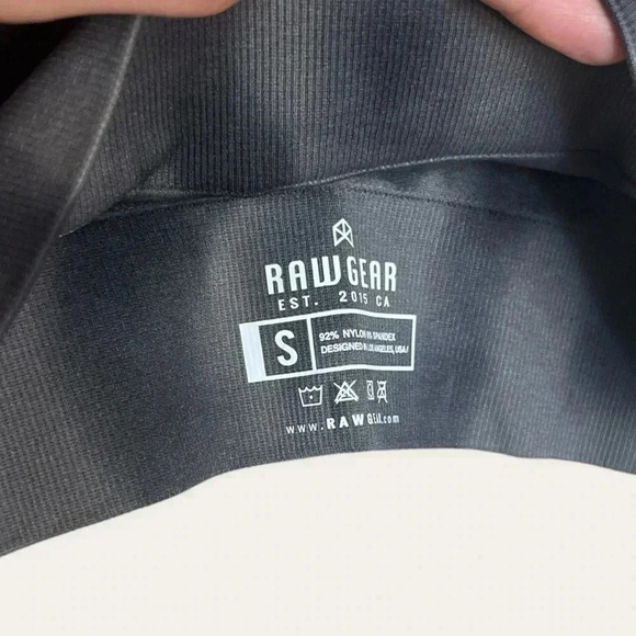 Rawgear Women's Size Small Pullover Activewear Gym Sports Bra in Dark Gray Camo - Picture 8 of 8